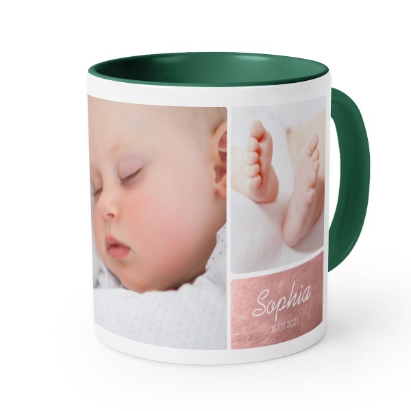 Mug couleur vert impérial