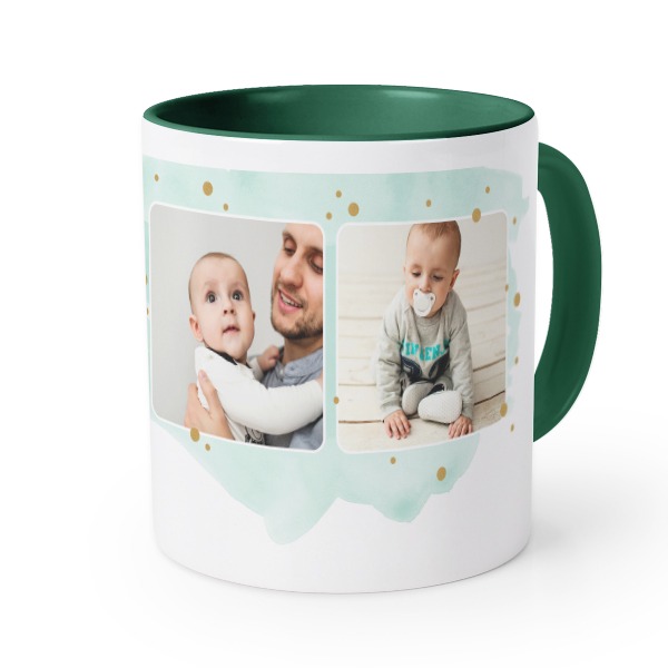 Mug couleur vert impérial