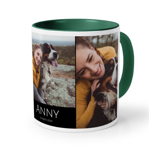 Farbige Tasse dunkelgrün Farbige Tasse dunkelgrün