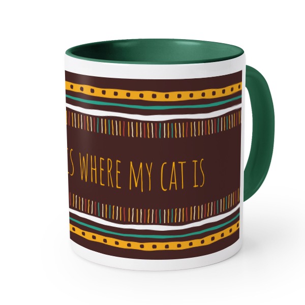 Colored Mug Dark Green