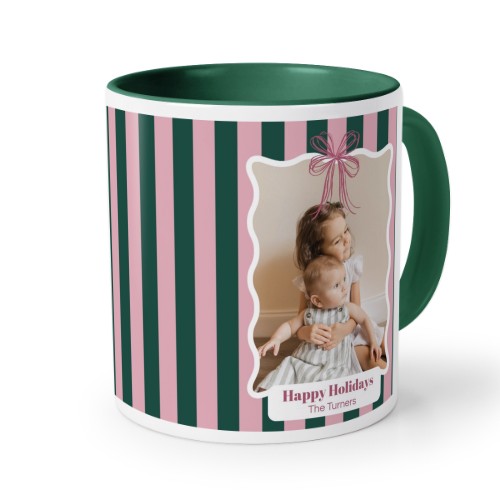 Farbige Tasse dunkelgrün