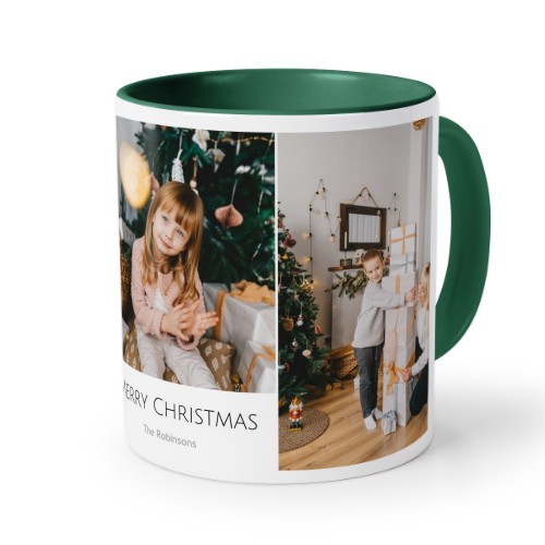 Farbige Tasse dunkelgrün