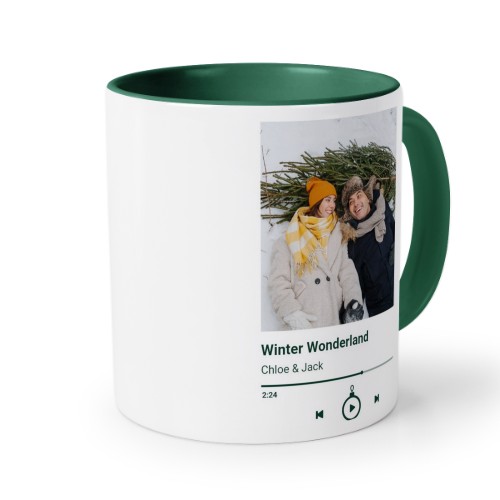 Mug couleur vert impérial