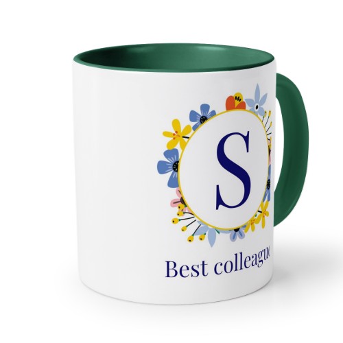 Farbige Tasse dunkelgrün Farbige Tasse dunkelgrün