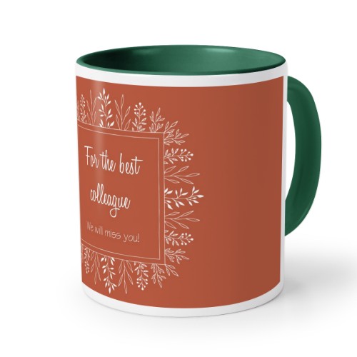 Mug couleur vert impérial Mug couleur vert impérial