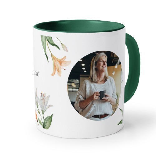 Colored Mug Dark Green Colored Mug Dark Green