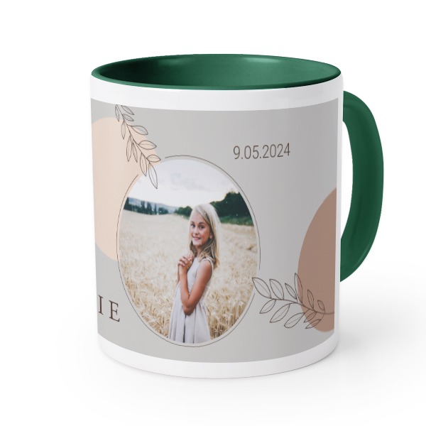 Mug couleur vert impérial