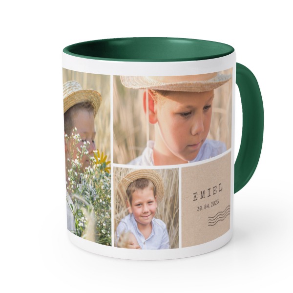 Mug couleur vert impérial