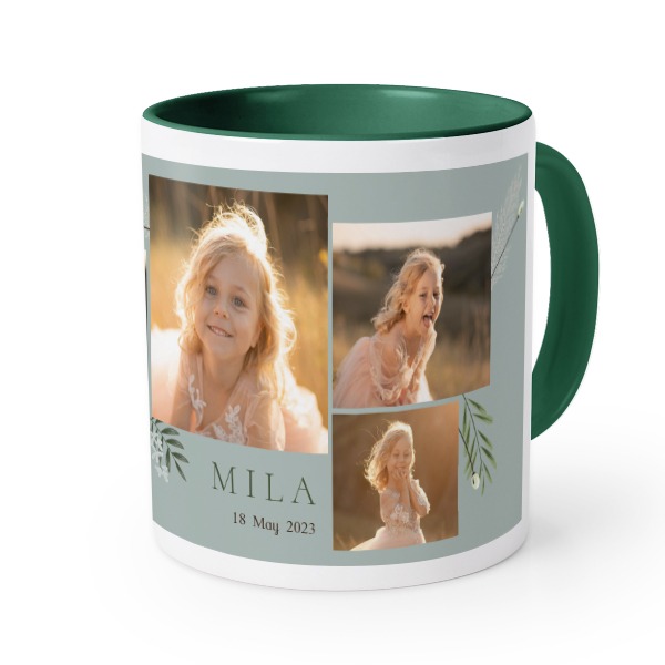 Mug couleur vert impérial