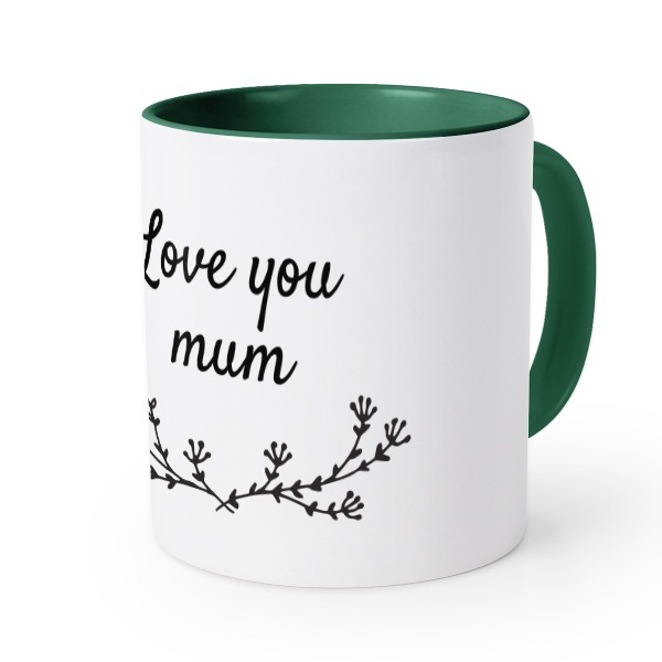 Colored Mug Dark Green