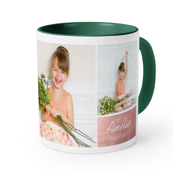 Mug couleur vert impérial