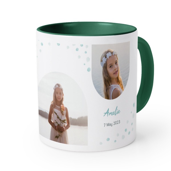 Mug couleur vert impérial