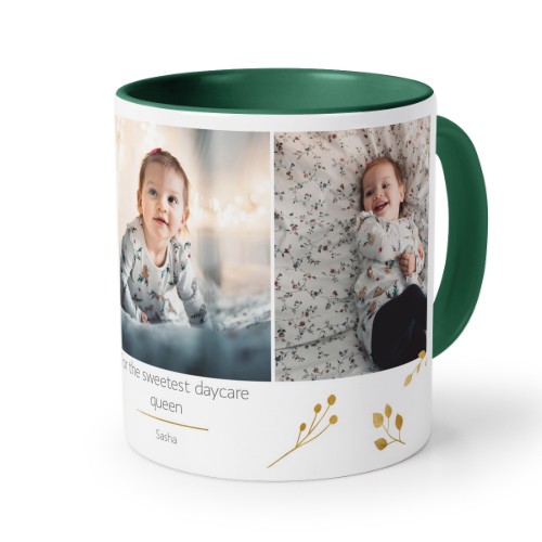 Farbige Tasse dunkelgrün Farbige Tasse dunkelgrün