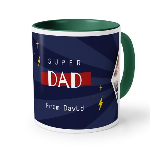 Farbige Tasse dunkelgrün Farbige Tasse dunkelgrün