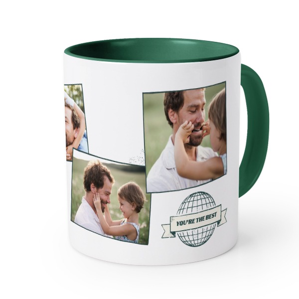 Mug couleur vert impérial