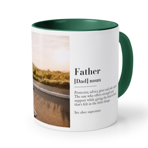 Farvet krus Mørkegrøn Farvet krus Mørkegrøn