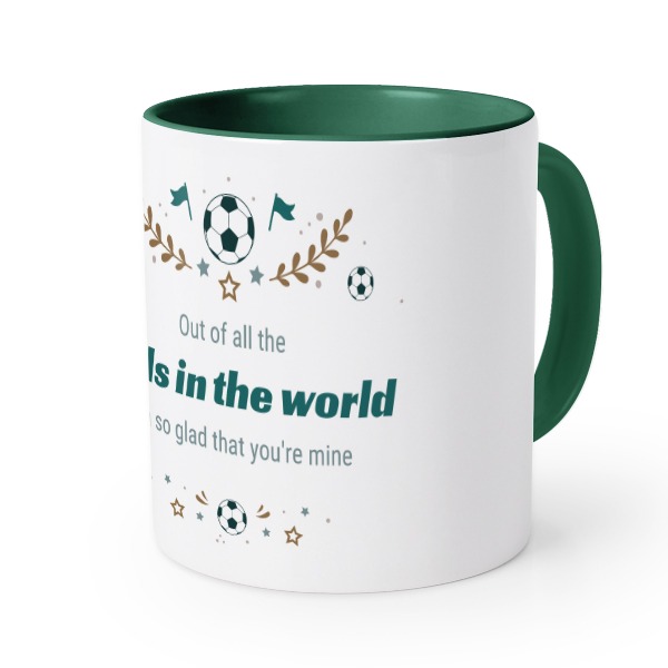 Colored Mug Dark Green