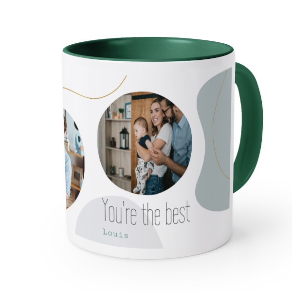 Mug couleur vert impérial