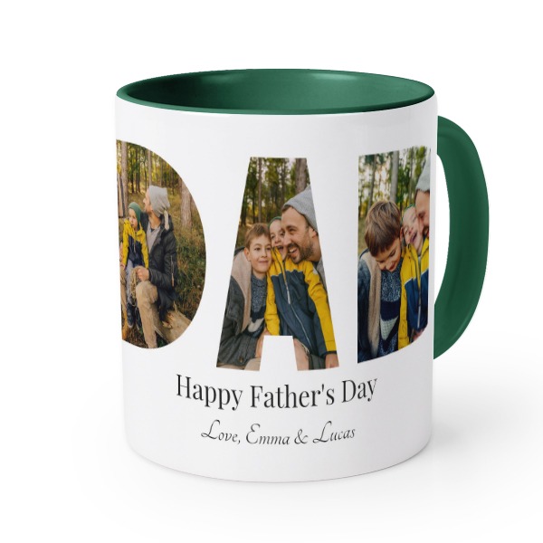 Mug couleur vert impérial