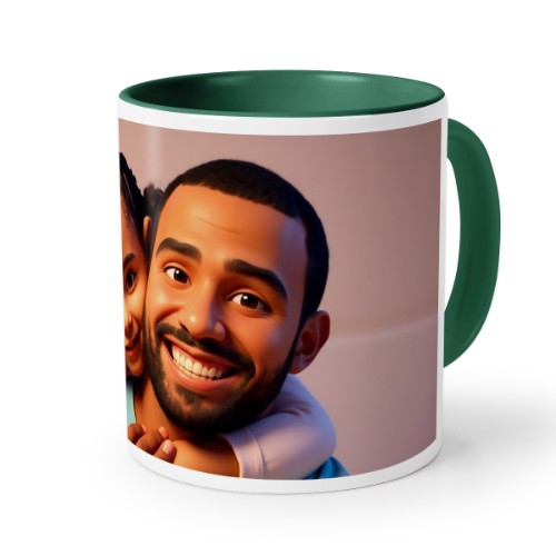 Colored Mug Dark Green