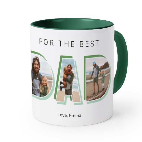 Farbige Tasse dunkelgrün Farbige Tasse dunkelgrün