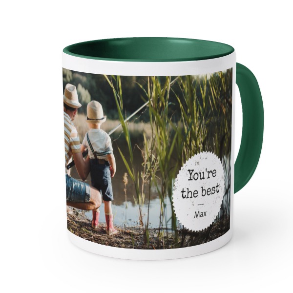 Colored Mug Dark Green