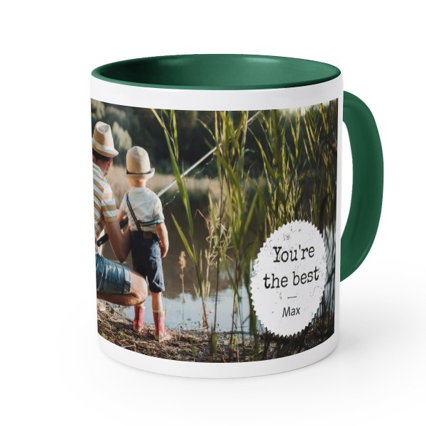 Mug couleur vert impérial