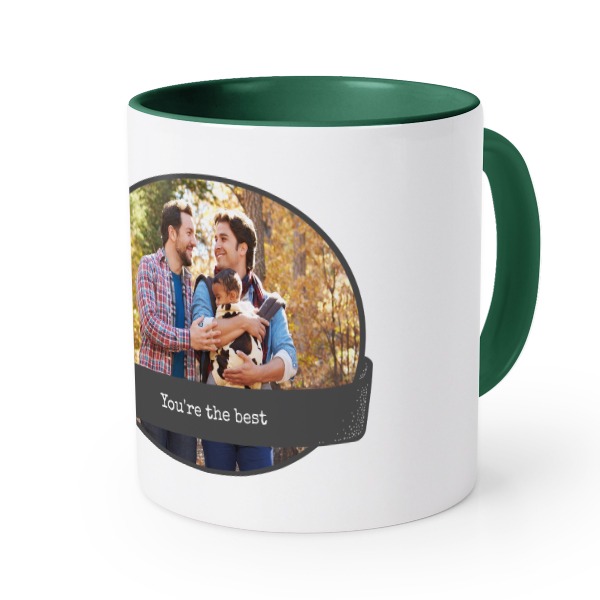 Colored Mug Dark Green