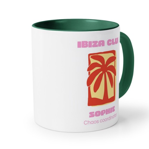 Farvet krus Mørkegrøn Farvet krus Mørkegrøn