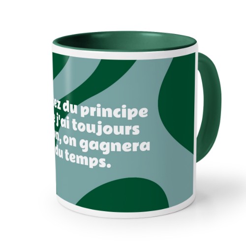 Mug couleur vert impérial Mug couleur vert impérial