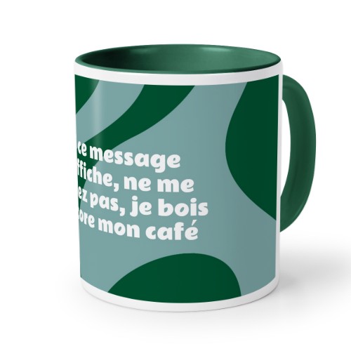 Mug couleur vert impérial Mug couleur vert impérial