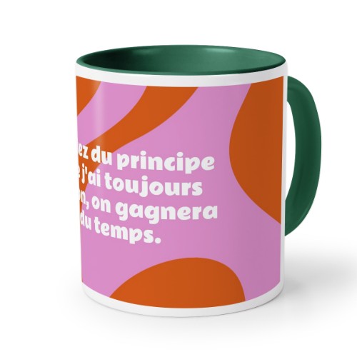 Mug couleur vert impérial Mug couleur vert impérial