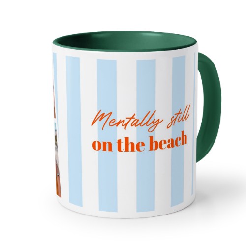 Mugg med fÀrg Mörkgrön Mugg med fÀrg Mörkgrön