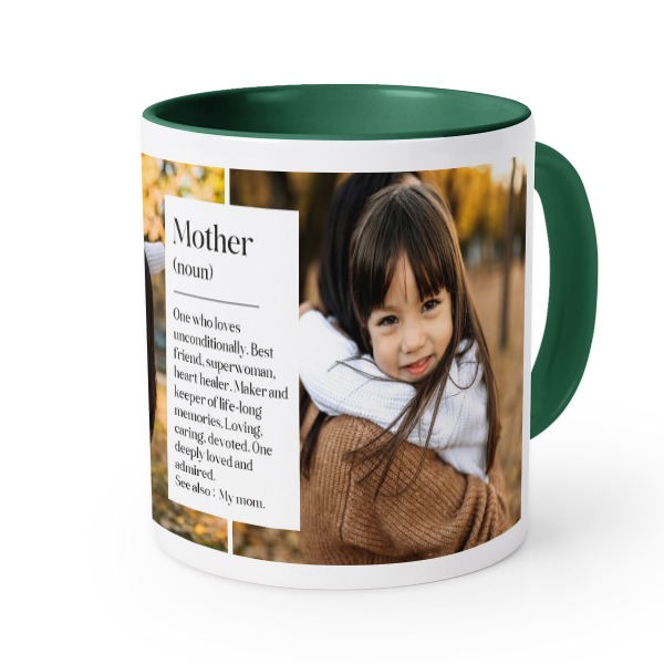 Colored Mug Dark Green Colored Mug Dark Green