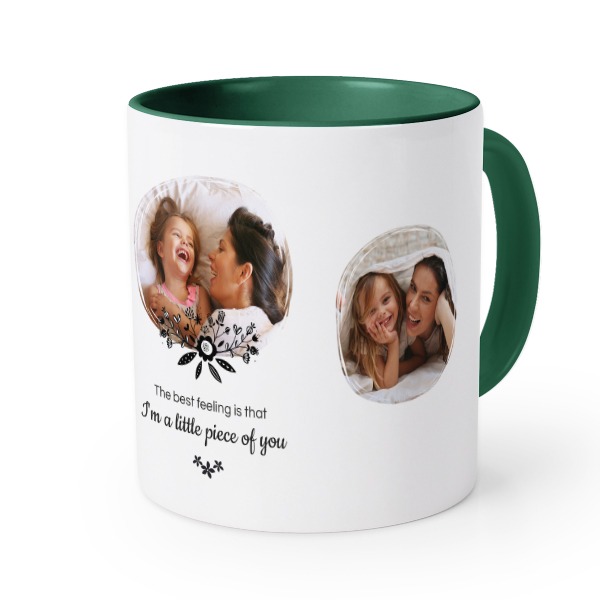 Colored Mug Dark Green Colored Mug Dark Green