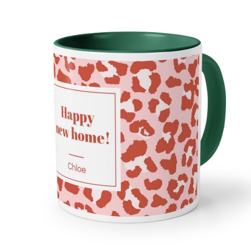 Farbige Tasse dunkelgrün