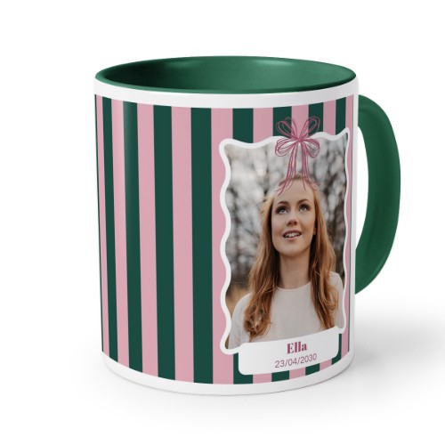 Farget krus Mørkegrønn