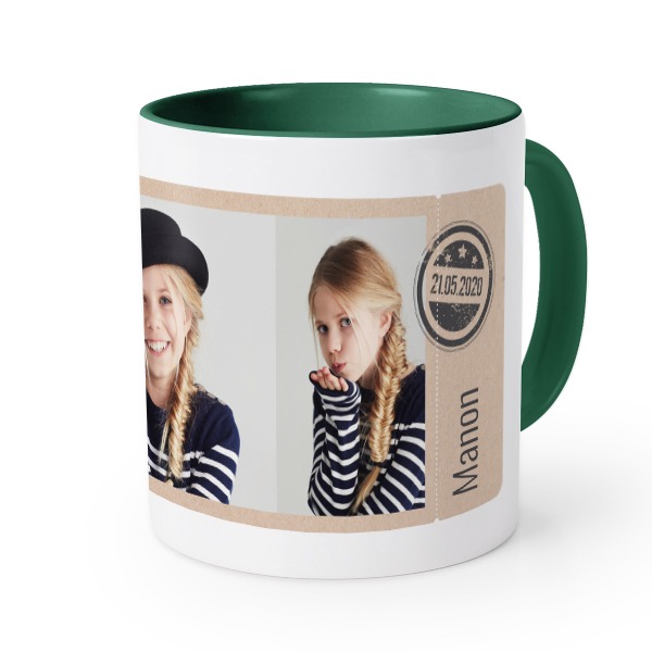 Colored Mug Dark Green