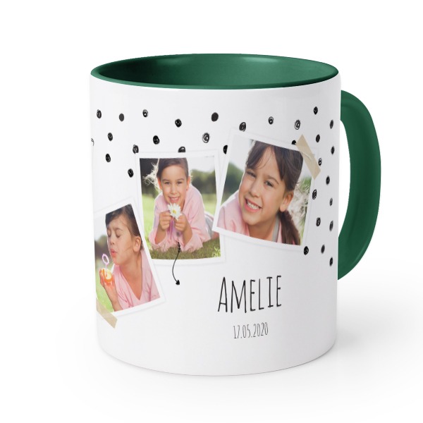 Mug couleur vert impérial