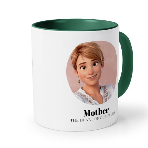 Colored Mug Dark Green