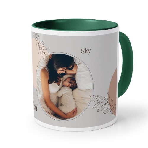 Colored Mug Dark Green Colored Mug Dark Green