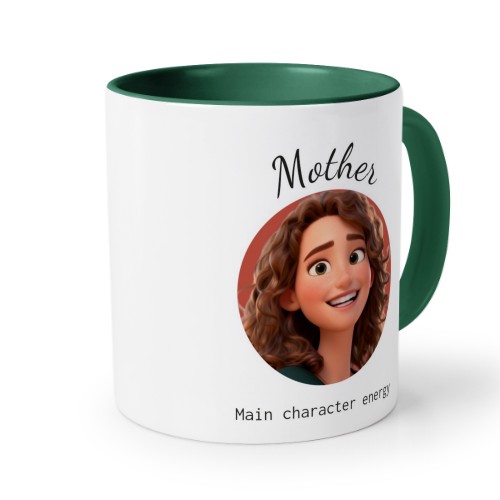 Colored Mug Dark Green