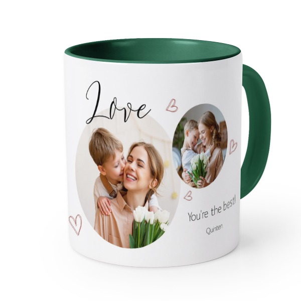 Colored Mug Dark Green