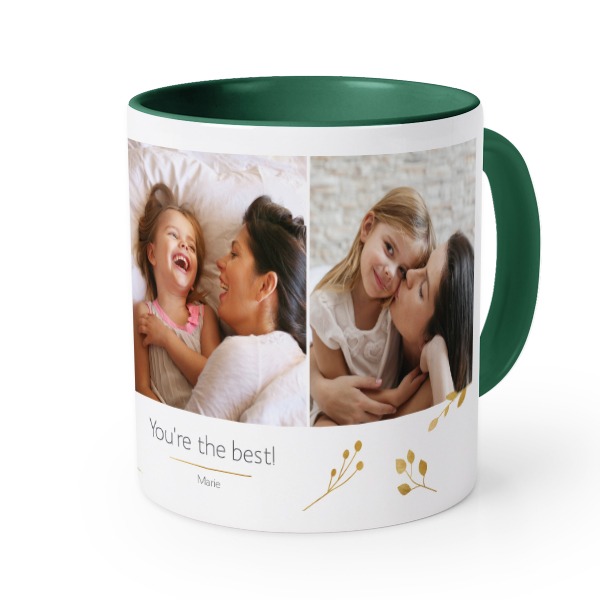 Mug couleur vert impérial