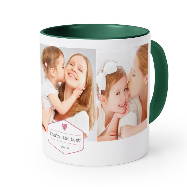 Mug couleur vert impérial