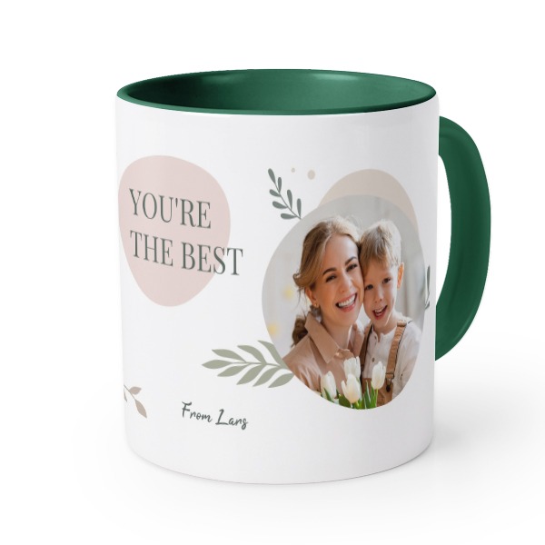 Mug couleur vert impérial