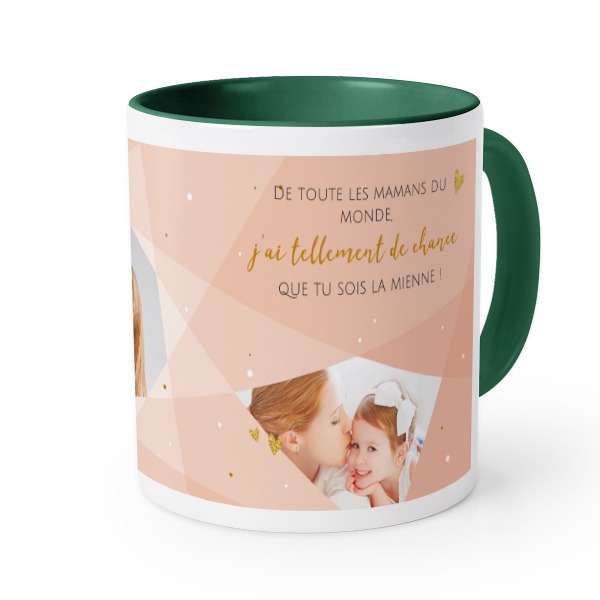 Mug couleur vert impérial