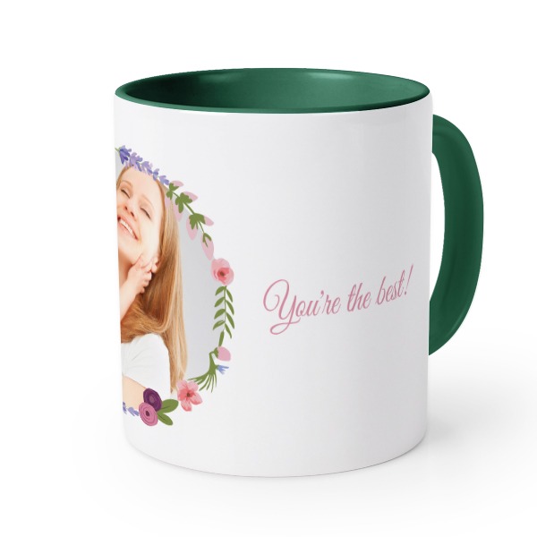 Mug couleur vert impérial