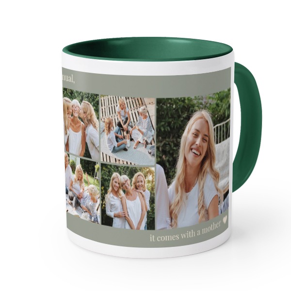 Colored Mug Dark Green