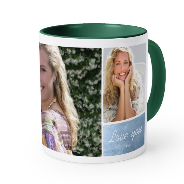 Mug couleur vert impérial